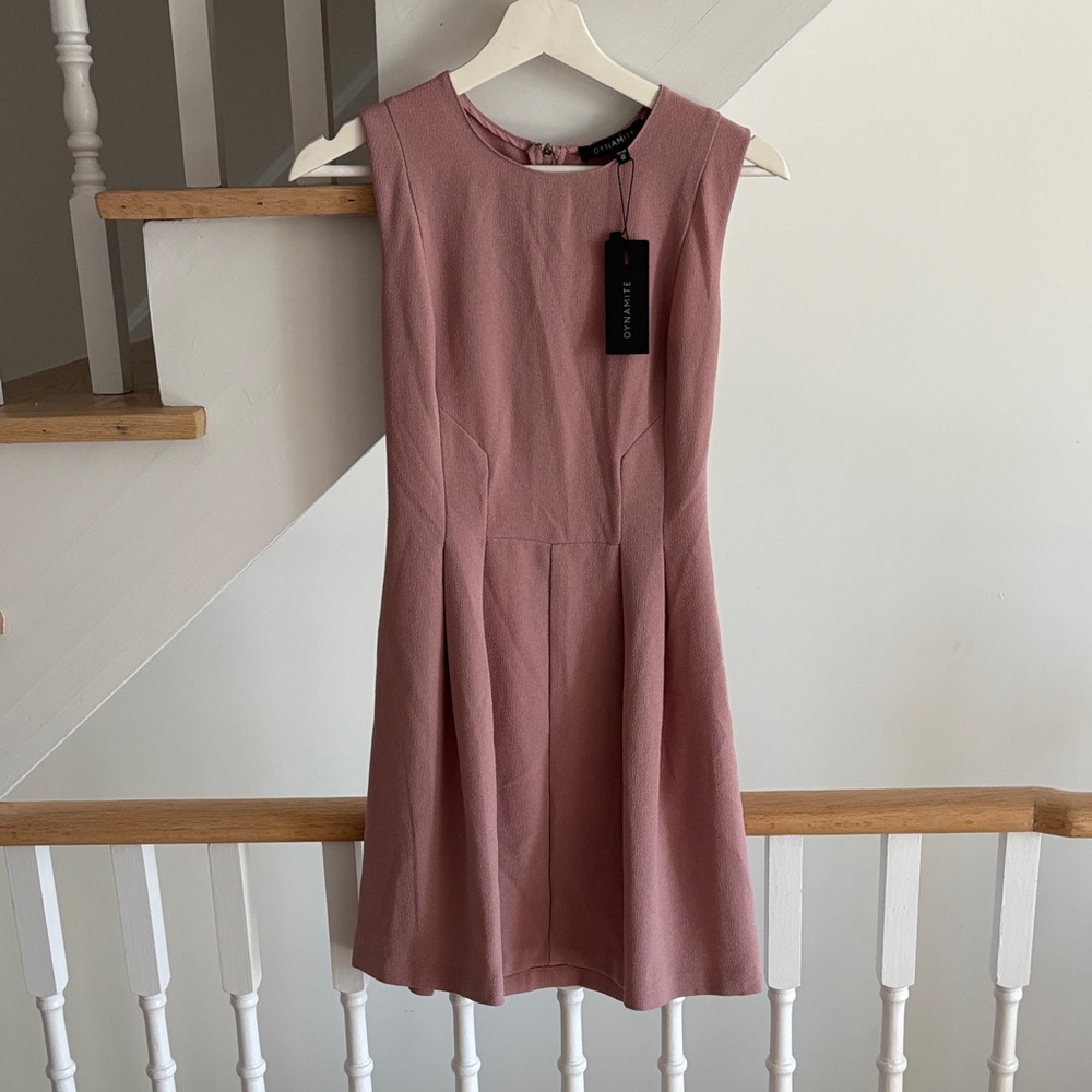 Dynamite Mauve Midi Dress